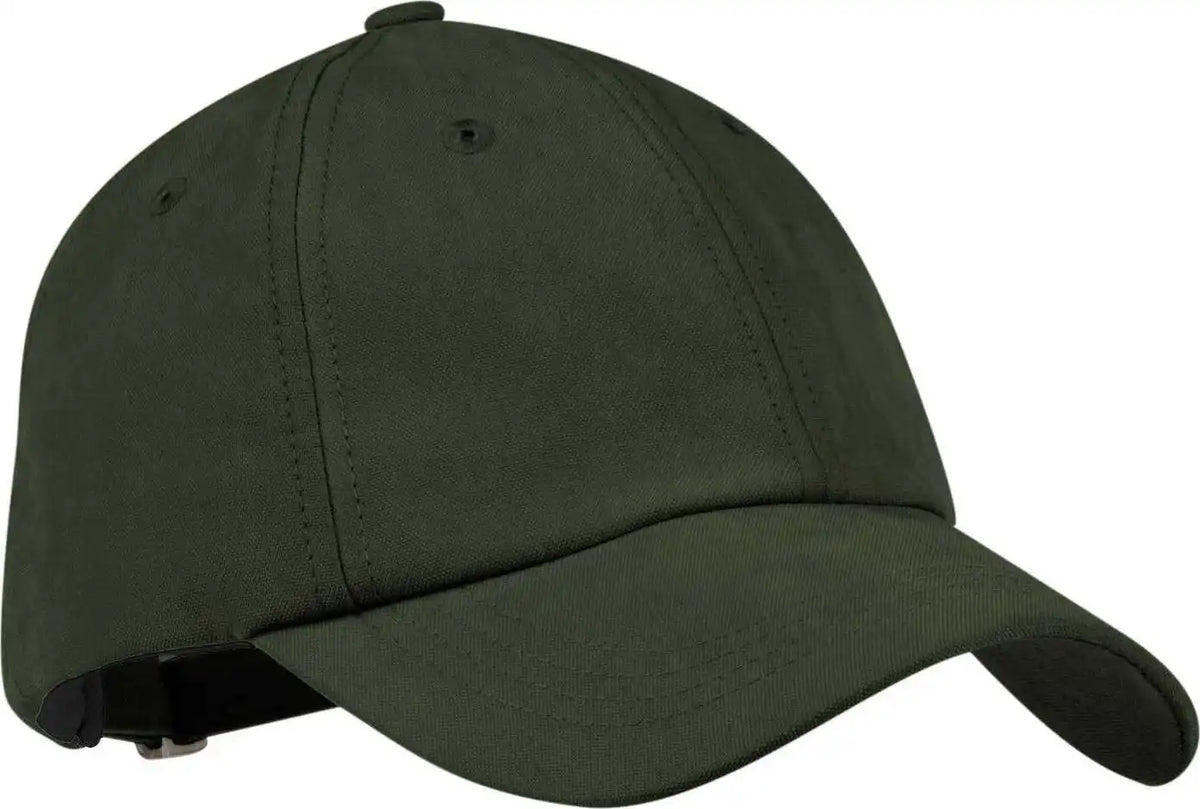 Port Authority C850 Sueded Cap Olive / one Size Fits Most