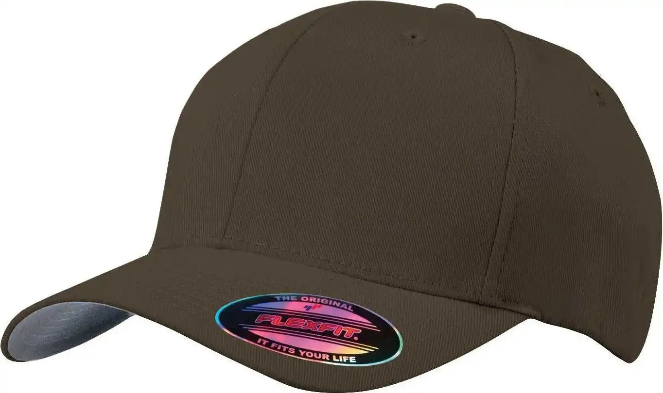 Port Authority C865 Flexfit Cap - Brown - 7’’ - 7 3/8’’