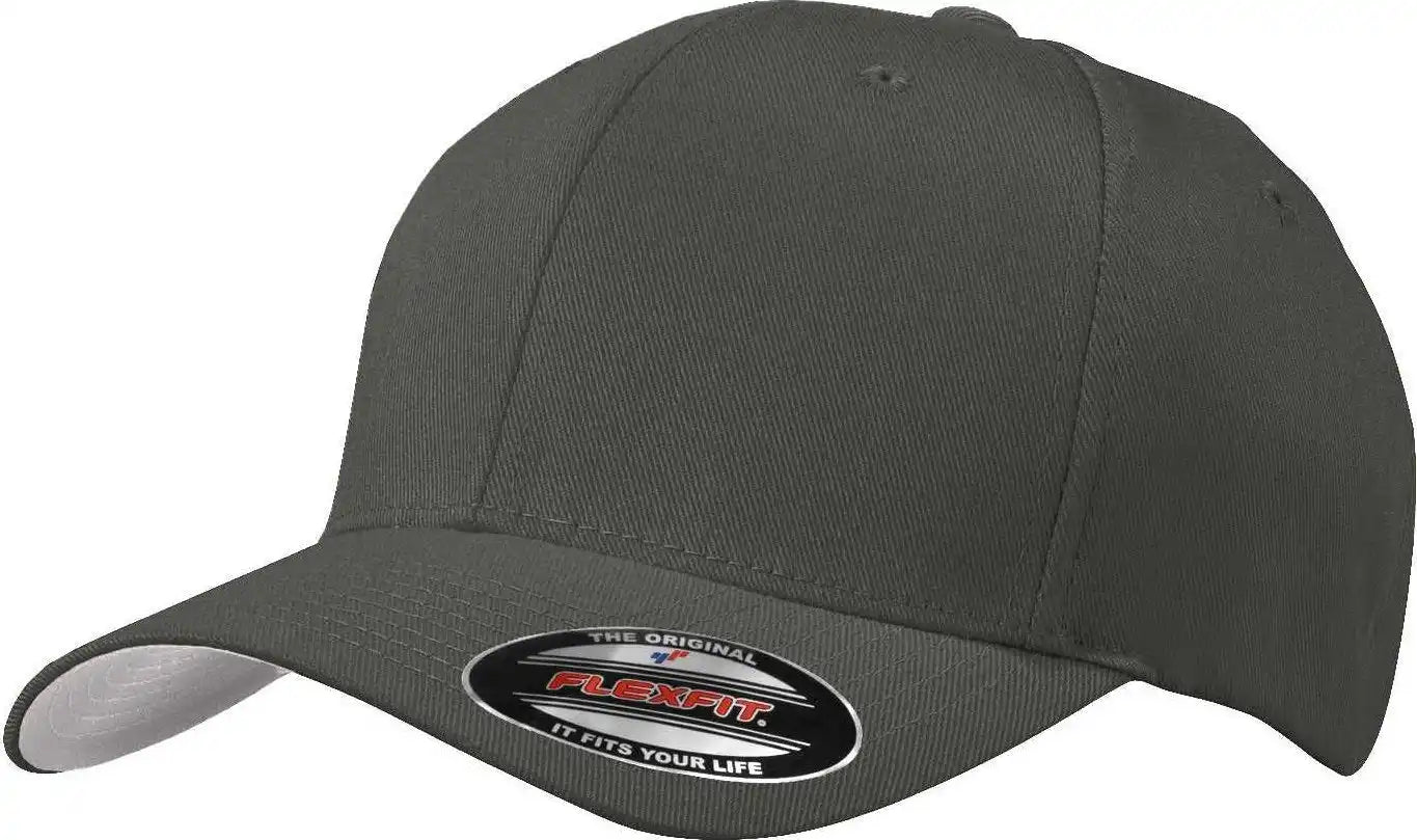 Port Authority C865 Flexfit Cap - Dark Gray - 7’’ - 7 3/8’’