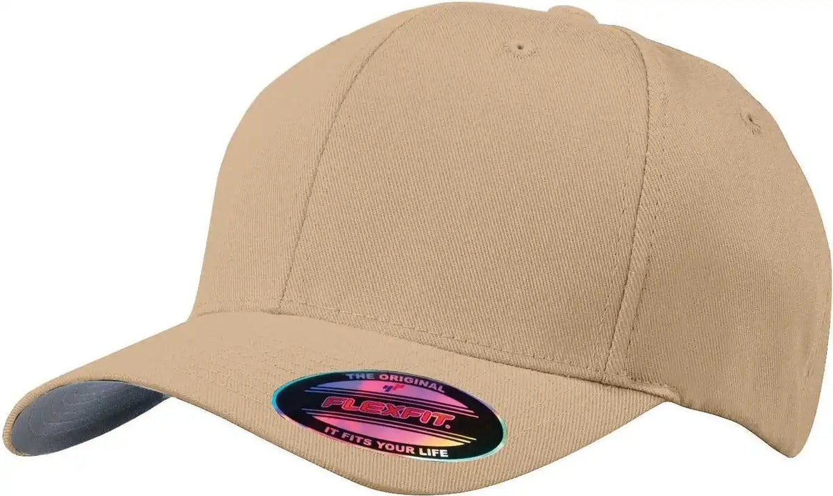 Port Authority C865 Flexfit Cap - Khaki - 7’’ - 7 3/8’’