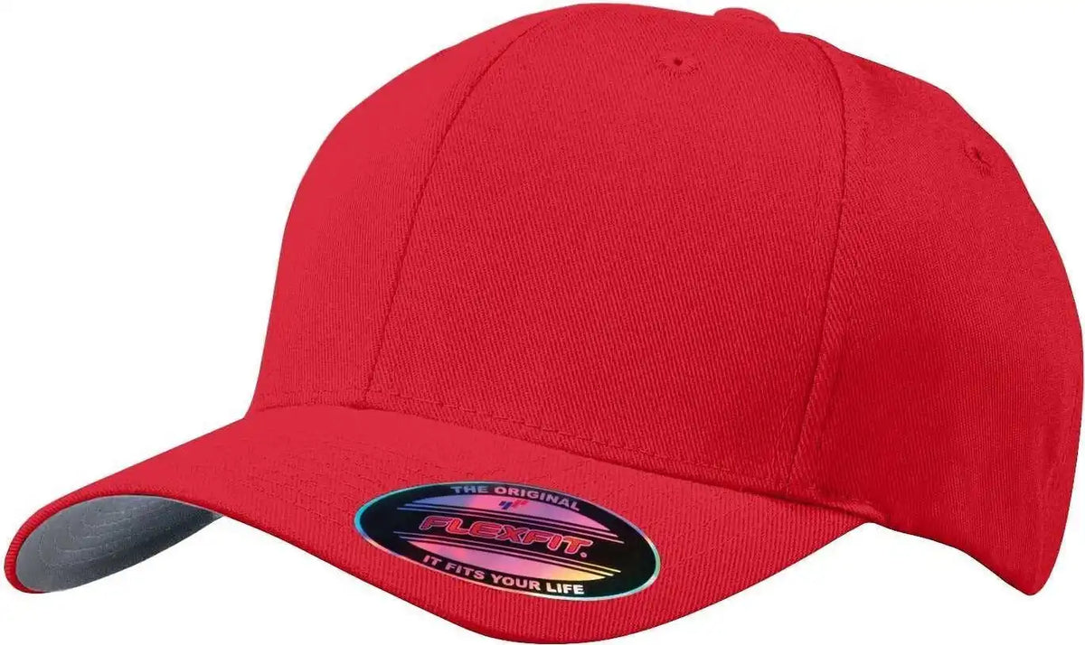 Port Authority C865 Flexfit Cap - Red - 7’’ - 7 3/8’’