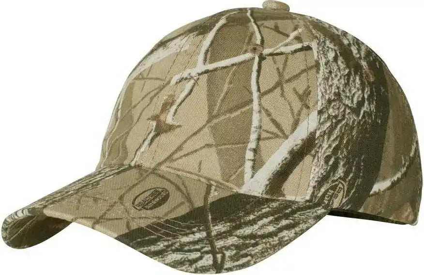 Port Authority C871 Pro Camouflage Series Garment Washed Cap Realtree Hardwoods / one Size Fits Most