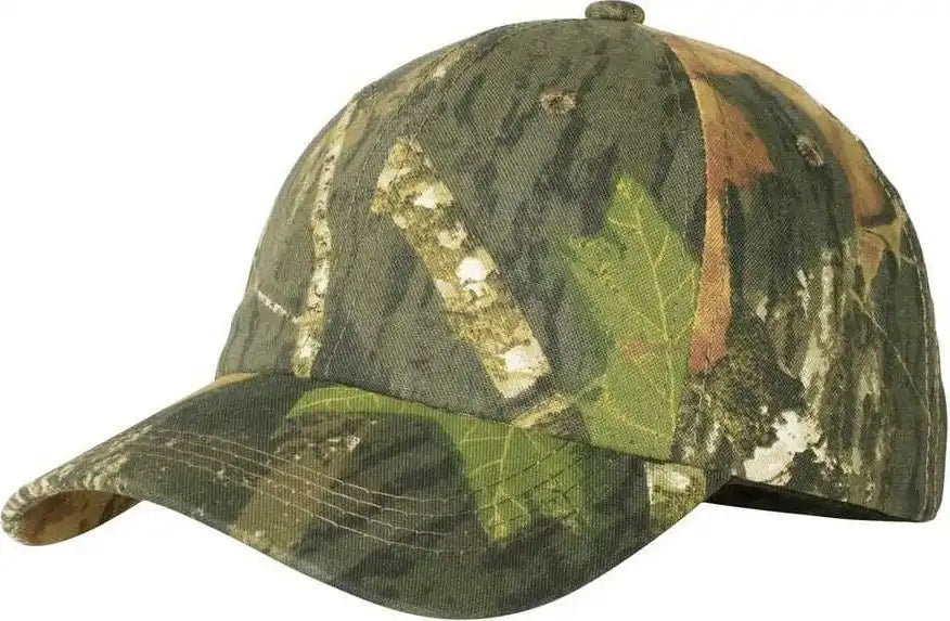 Port Authority C871 Pro Camouflage Series Garment Washed Cap Mossy Oak New Break Up / one Size Fits Most