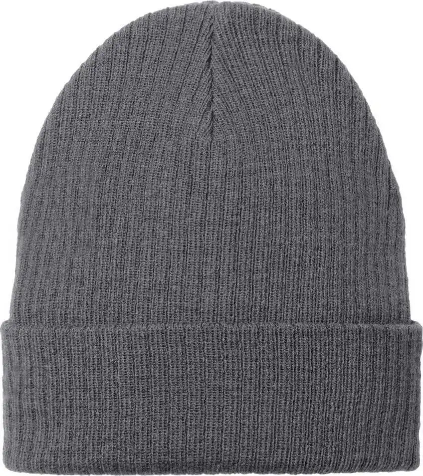 Port Authority C880 C-free Recycled Beanie - Grey Steel - Osfa