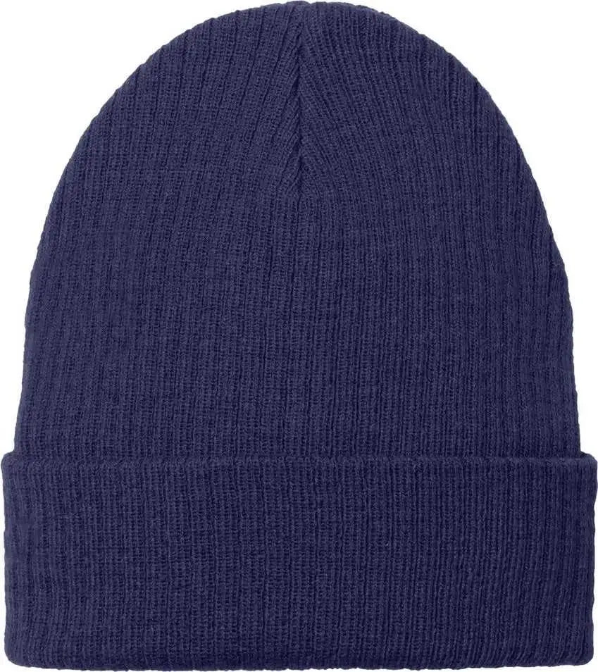 Port Authority C880 C-free Recycled Beanie - True Navy