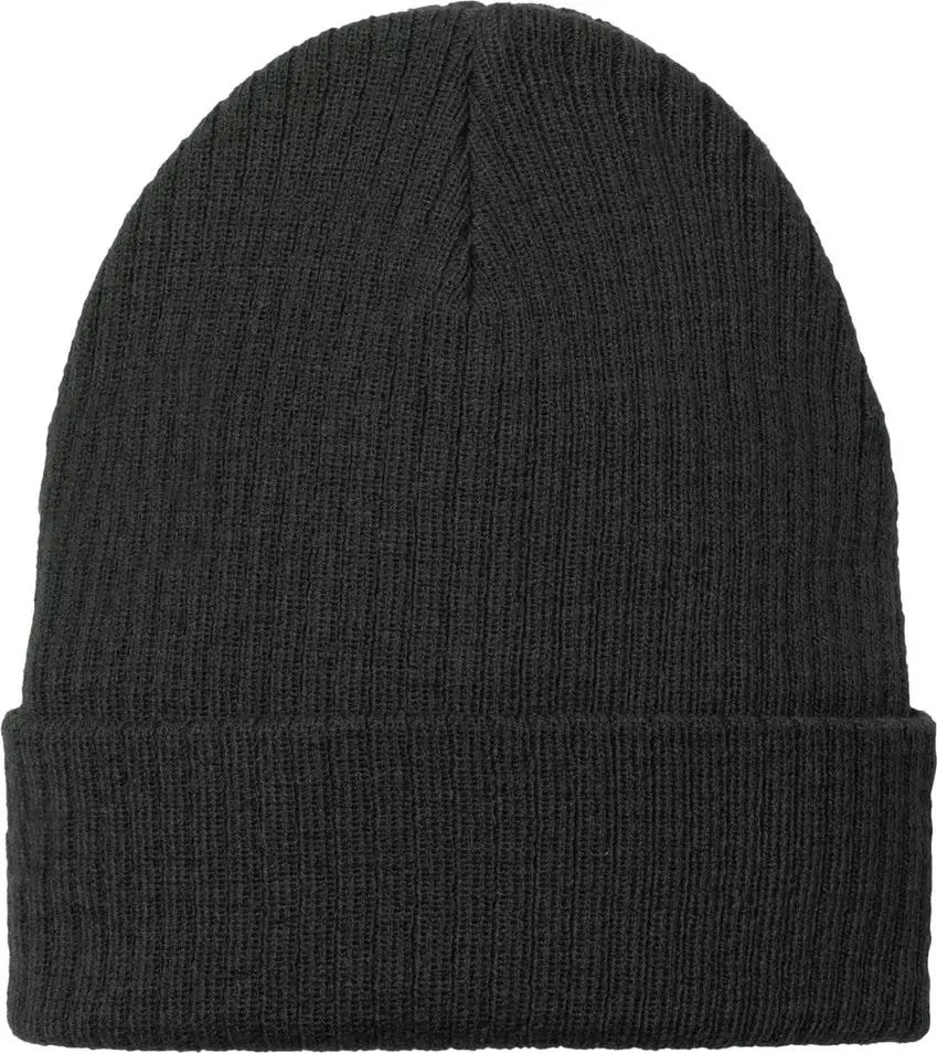 Port Authority C880 C-free Recycled Cuffed Beanie - Deep Black - one Size Fits Most