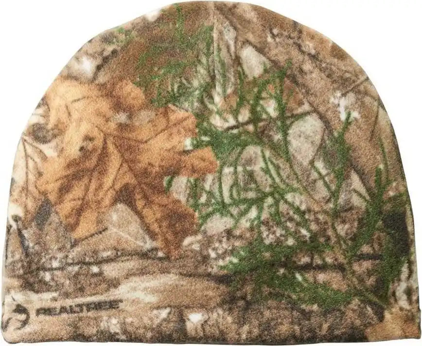 Port Authority C901 Camouflage Fleece Beanie - Realtree Edge - one Size Fits Most