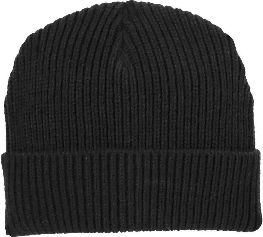 Port Authority C908 Watch Cap with Cuff Black / one Size Fits Most