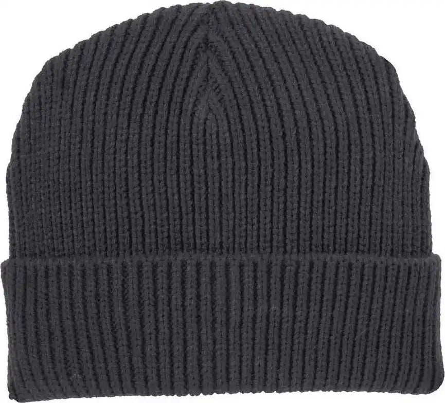 Port Authority C908 Watch Cap with Cuff Graphite Dark Gray / one Size Fits Most