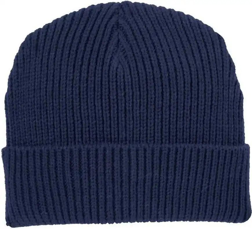 Port Authority C908 Watch Cap with Cuff Navy / one Size Fits Most