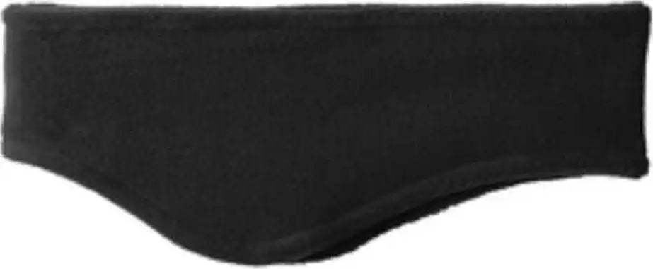 Port Authority C910 r Tek Stretch Fleece Headband Black / one Size Fits Most