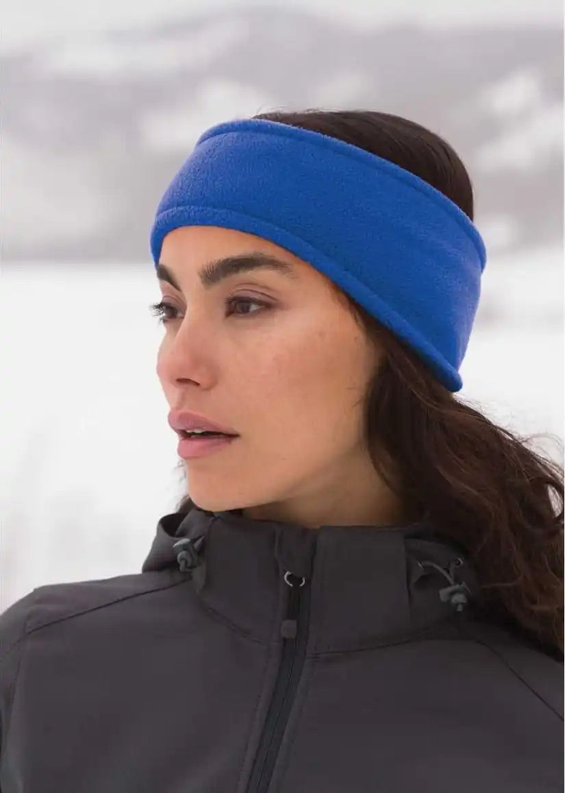 Port Authority C910 R-tek Stretch Fleece Headband - Red - one Size Fits Most