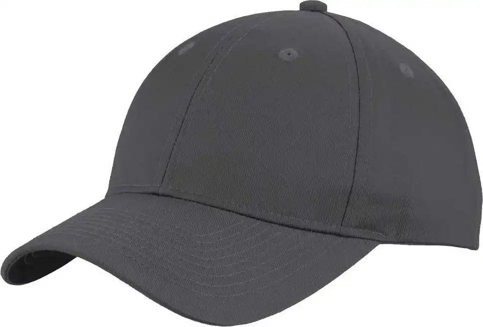 Port Authority C913 Uniforming Twill Cap Steel Gray / one Size Fits Most