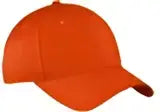 Port Authority C914 Six-panel Unstructured Twill Cap - Orange - one Size Fits Most