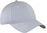 Port Authority C914 Six-panel Unstructured Twill Cap - Silver