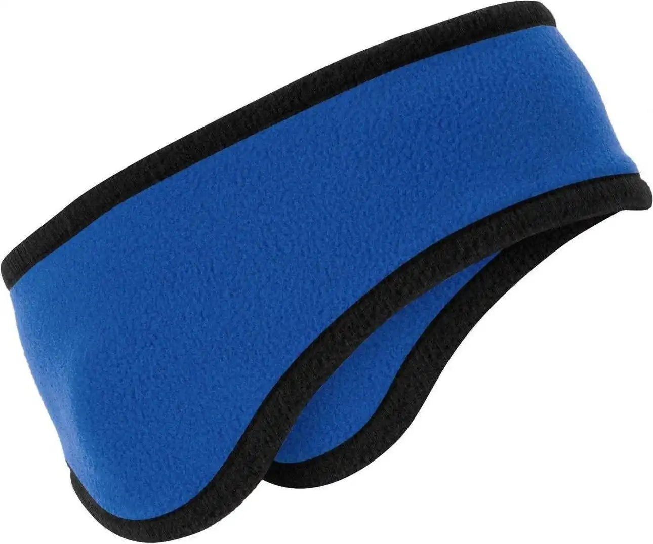 Port Authority C916 Two-color Fleece Headband - Royal - one Size Fits Most