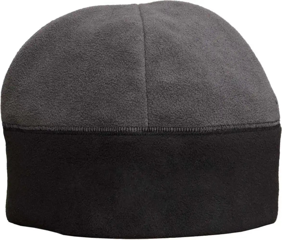 Port Authority C918 Fleece Beanie Charcoal Black Dark Gray / one Size Fits Most