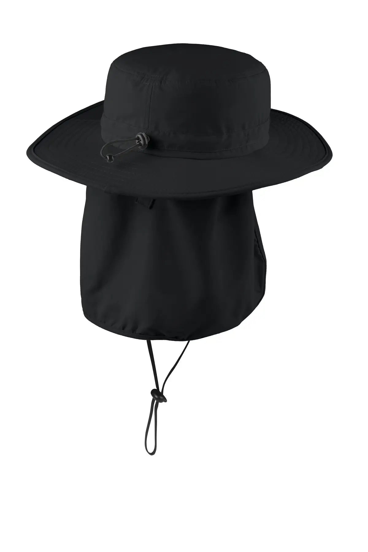 Port Authority C920 Outdoor Wide-brim Hat - Black