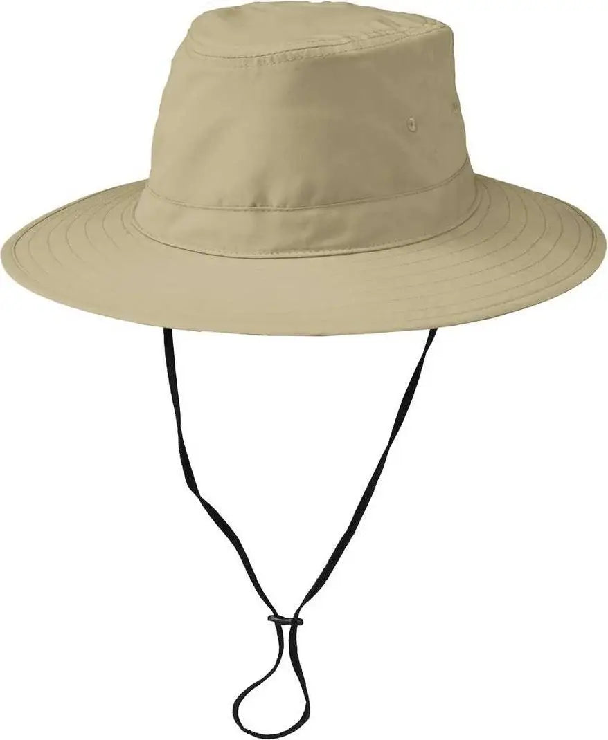 Port Authority C921 Lifestyle Brim Hat - Stone
