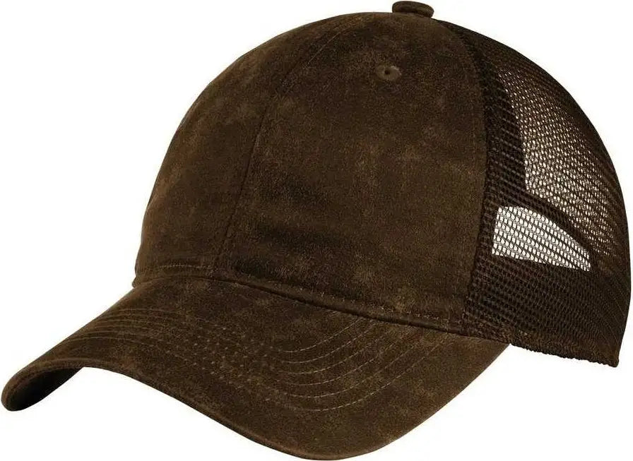 Port Authority C927 Pigment Print Mesh Back Cap - Brown - one Size Fits Most
