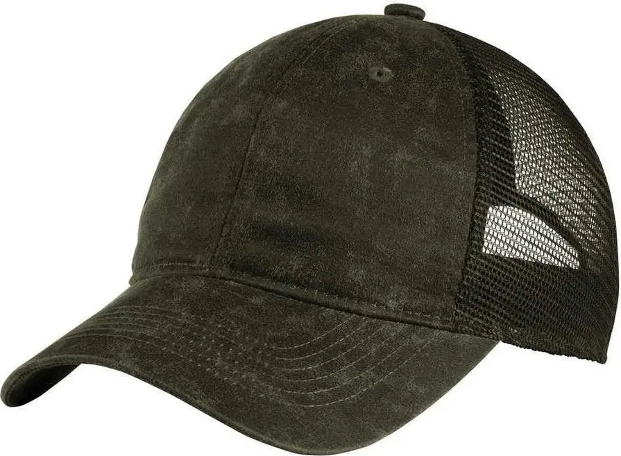 Port Authority C927 Pigment Print Mesh Back Cap - Olive - one Size Fits Most