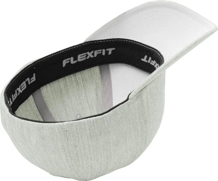 Port Authority C928 Flexfit Wool Blend Cap - Light Heather Gray