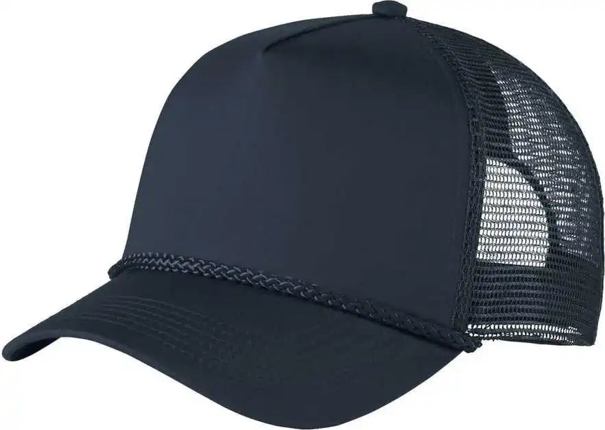 Port Authority C932 5 Panel Snapback Cap Navy / one Size Fits Most