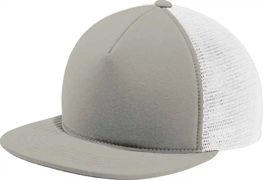 Port Authority C937 Flexfit 110 Foam Outdoor Cap - Silver White - Gray / one Size Fits Most