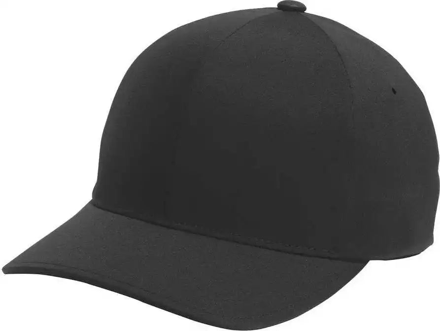 Port Authority C938 Flexfit Delta Cap - Black - 7’’ - 7 3/8’’