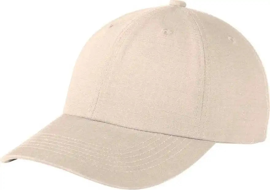 Port Authority C940 Ripstop Cap - Stone - Ivory / 7 1/4’’ - 5/8’’