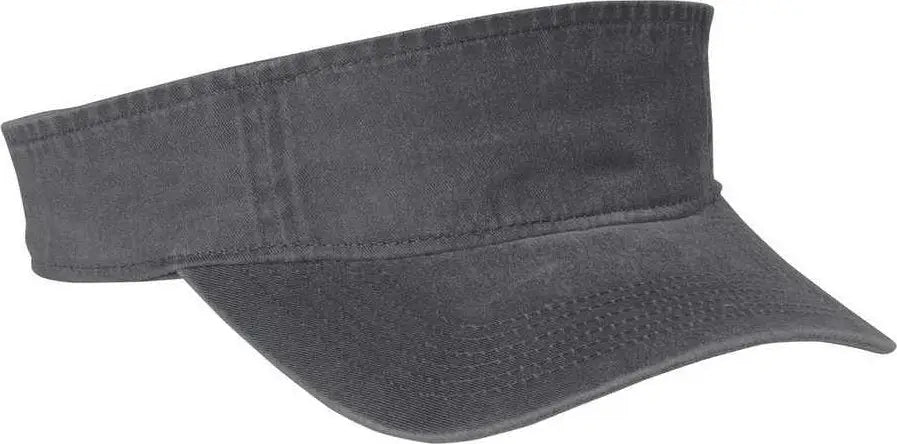 Port Authority C944 Beach Wash Visor - Coal