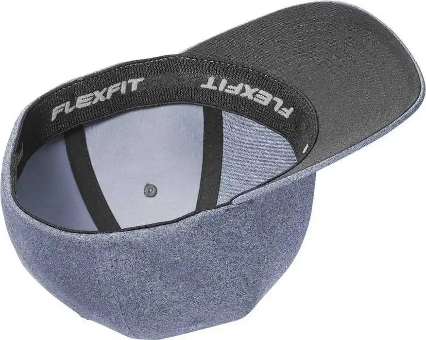 Port Authority C946 Flexfit Melange Unipanel Cap - Navy - Adult S/m
