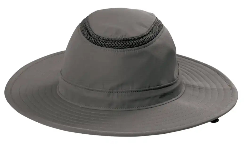 Port Authority C947 Outdoor Ventilated Wide Brim Hat - Sterling Grey