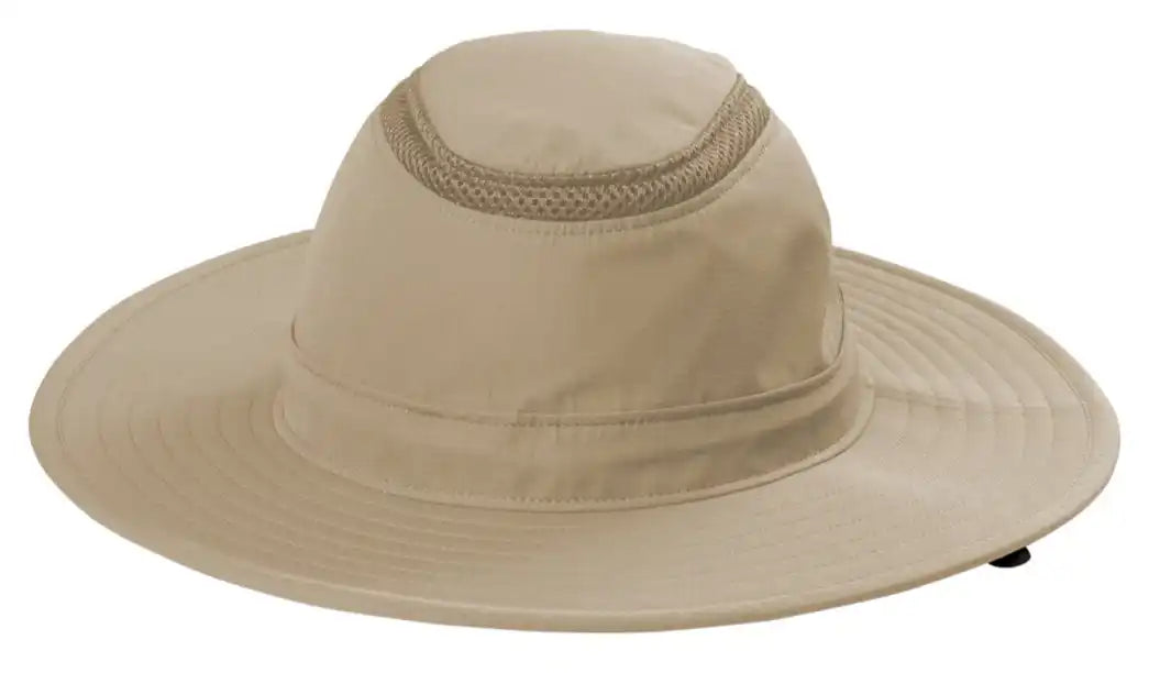Port Authority C947 Outdoor Ventilated Wide Brim Hat - Stone