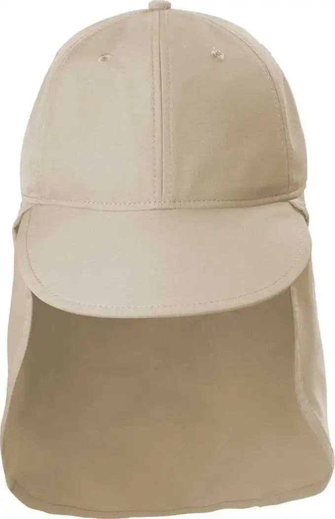 Port Authority C949 Outdoor Uv Sun Shade Cap - Stone - Ivory / Adult Osfm