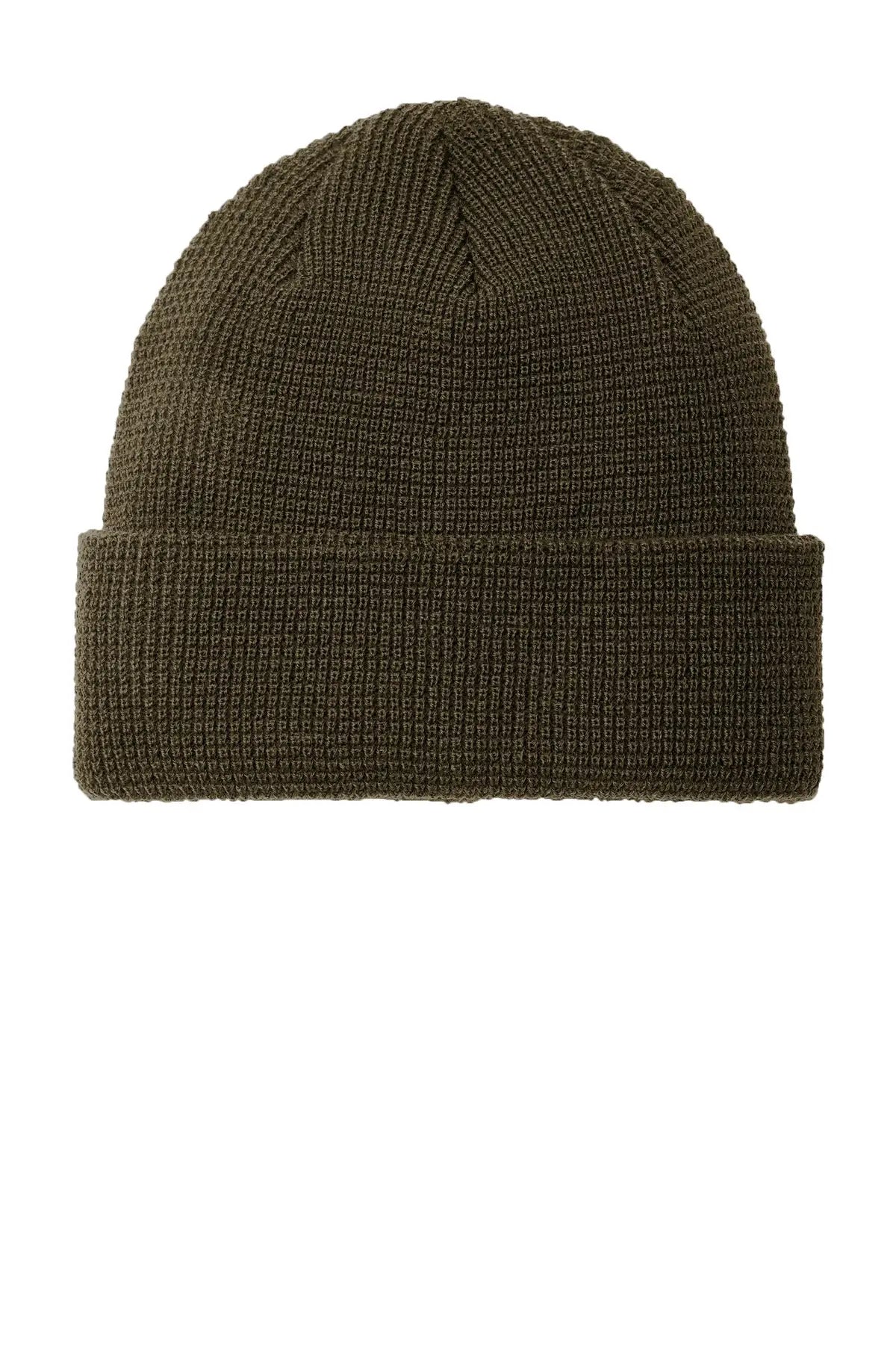 Port Authority C955 Thermal Knit Cuffed Beanie - Olive Green - one Size Fits Most
