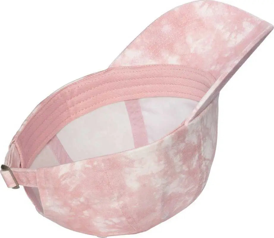 Port Authority C961 Tie-dye Cap - Light Pink
