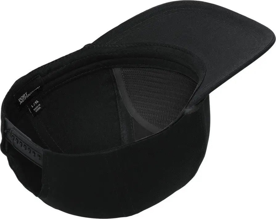 Port Authority C962 Snapback Five-panel Rope Cap - Black - Black/ / one Size Fits Most