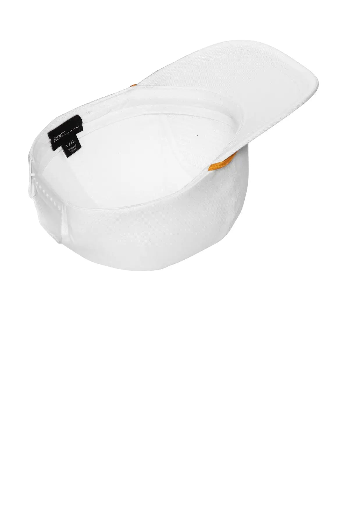 Port Authority C962 Snapback Five-panel Rope Cap - White Athletic Gold - White/ / one Size Fits Most
