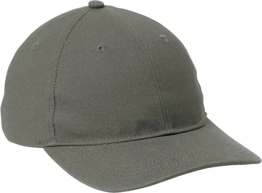 Port Authority C963 Leather Strap Cap - Deep Smoke - one Size Fits Most