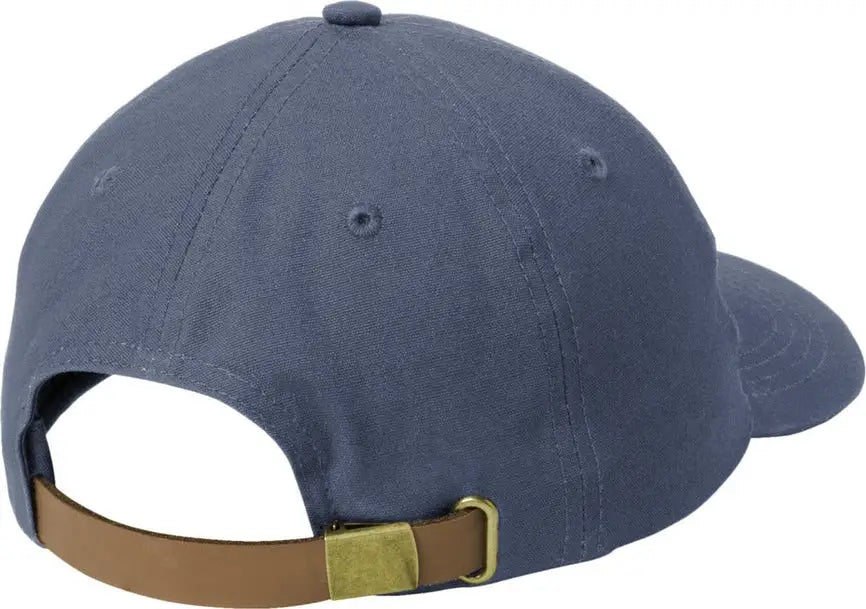 Port Authority C963 Leather Strap Cap - Regatta Blue - one Size Fits Most