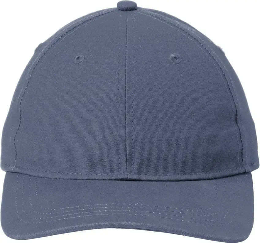 Port Authority C963 Leather Strap Cap - Regatta Blue - one Size Fits Most