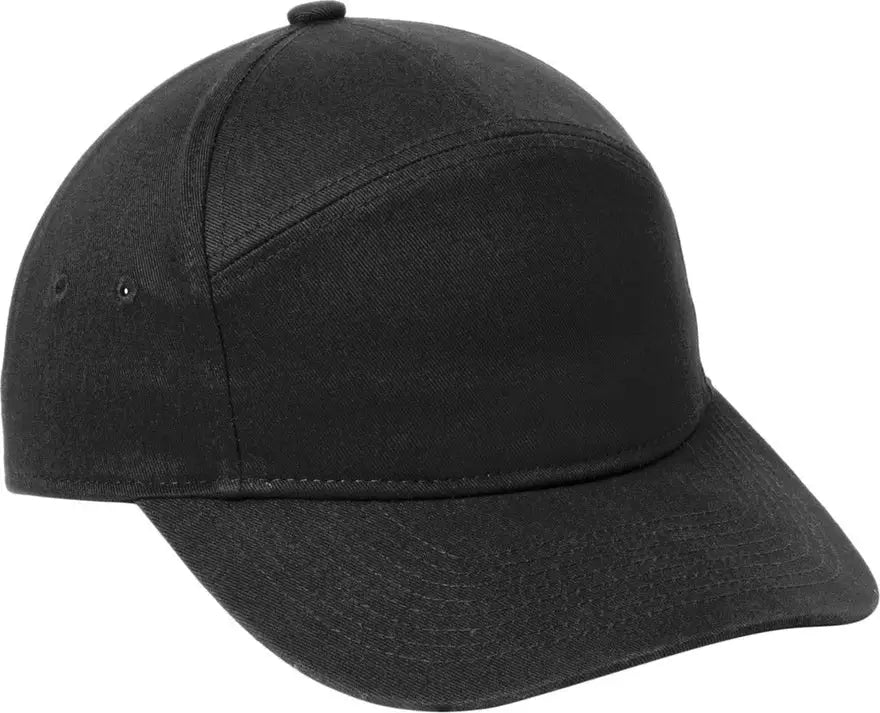 Port Authority C964 7-panel Cap - Black - Adult Osfa
