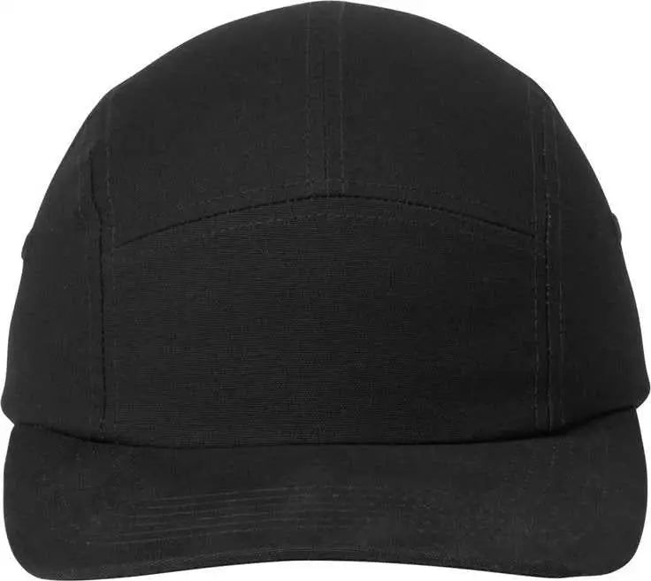 Port Authority C970 Brushed Cotton Camper Cap - Black