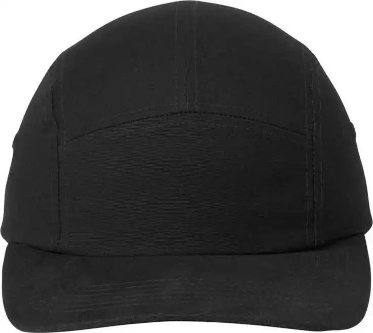 Port Authority C970 Brushed Cotton Camper Cap Black / Osfa