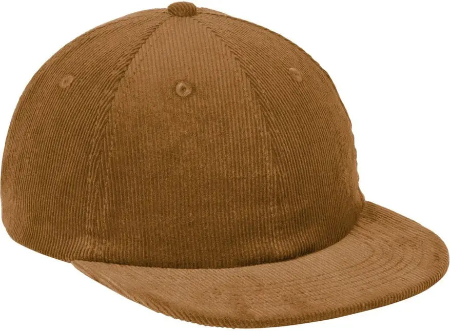Port Authority C972 Corduroy Cap - Duck Brown - one Size Fits Most