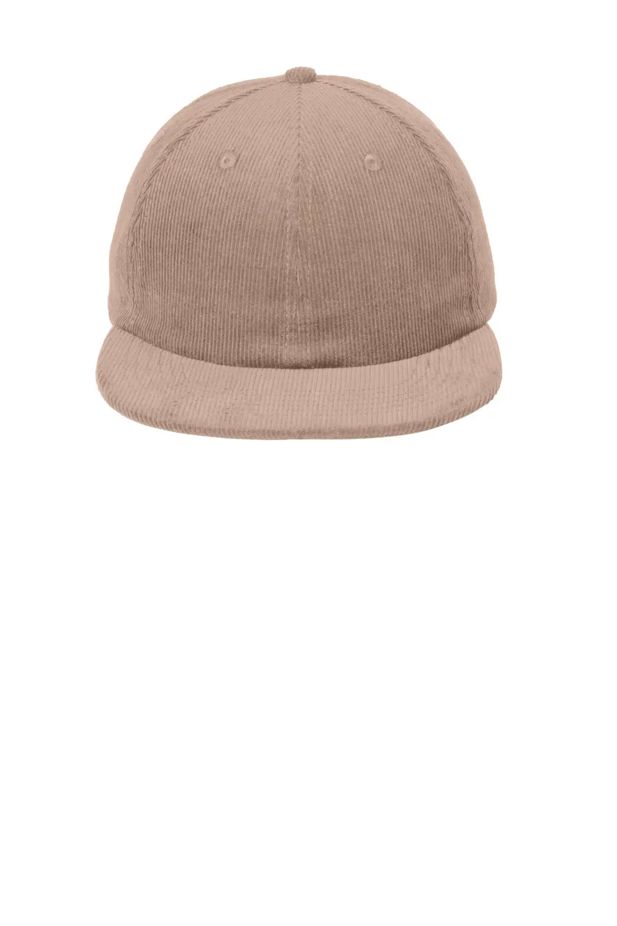 Port Authority C972 Corduroy Cap - Khaki - one Size Fits Most