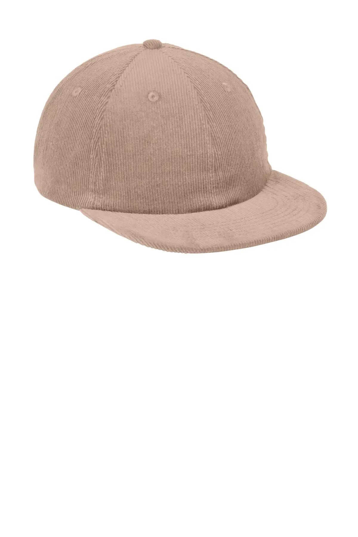 Port Authority C972 Corduroy Cap - Khaki - one Size Fits Most