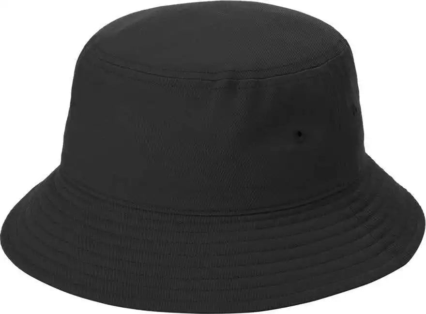 Port Authority C975 Twill Classic Bucket Hat - Black - 6 7/8’’ - 7 1/4’’