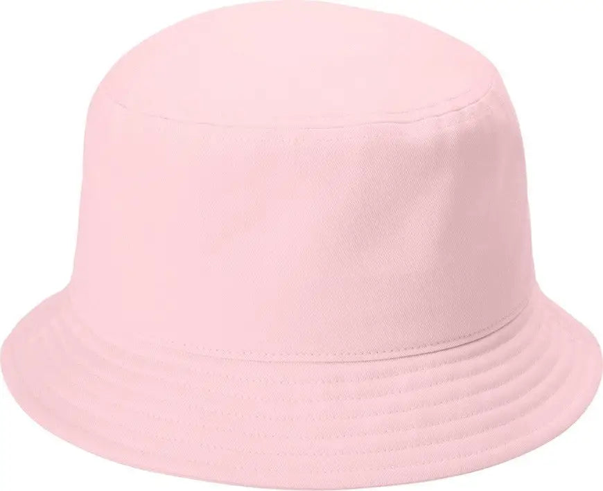 Port Authority C976 Twill Short Brim Bucket Hat - Cloud Pink